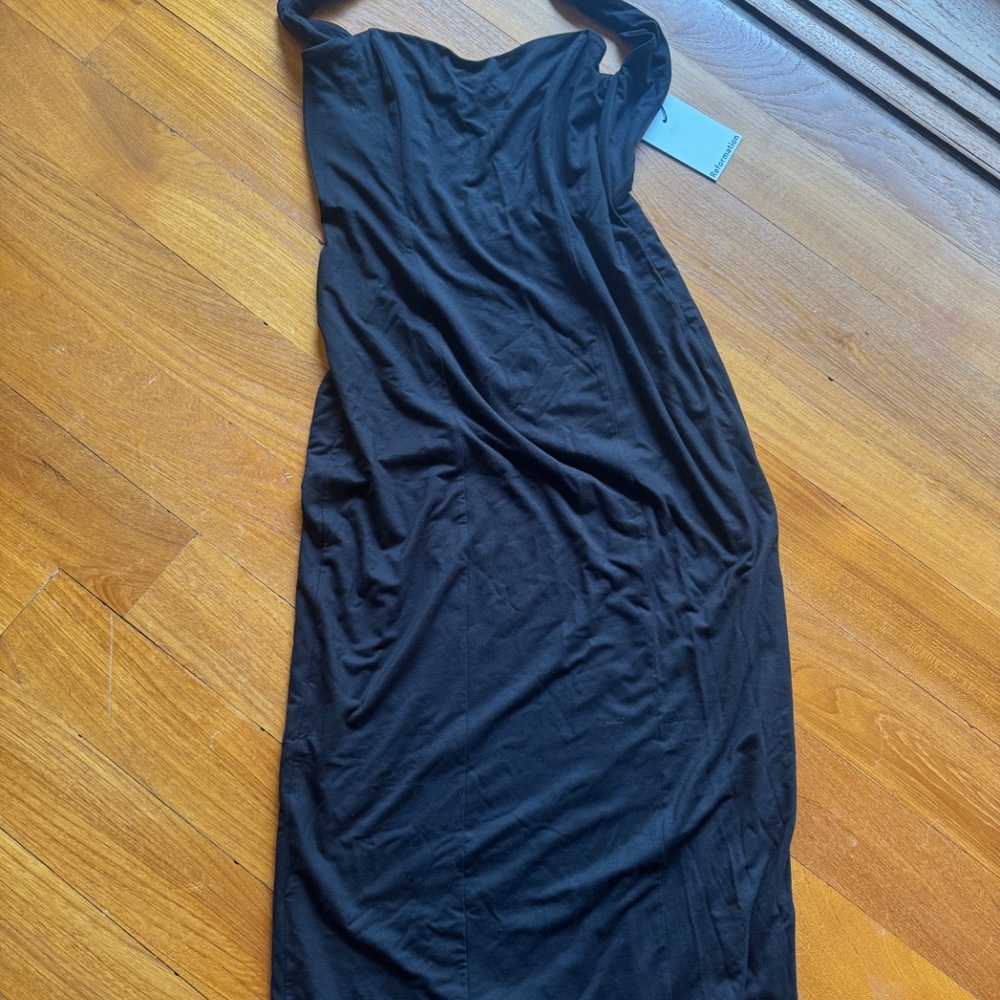 Reformation Royal Knit Dress Black - Size M - Picture 4 of 4